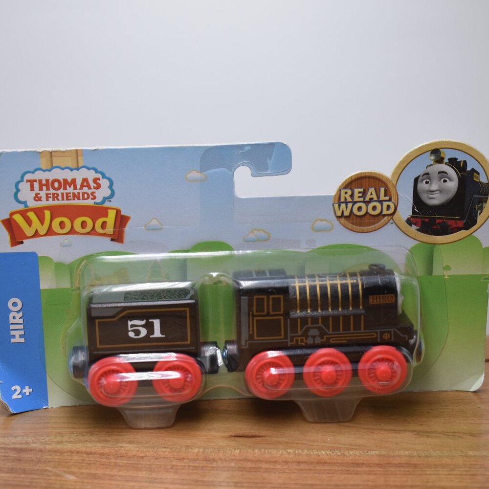 Hiro & Tender GGG67 Thomas & Friends Wooden Railway Fisher Price Real Wood New